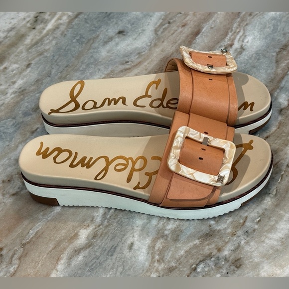 Women’s SAM EDELMAN Ariane slide sandals- Size 7.5 - Picture 3 of 8